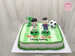 ảnh chụp màn hình bánh sinh nhật bóng đá mu