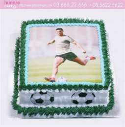 ảnh chụp màn hình bánh sinh nhật bóng đá ronaldo