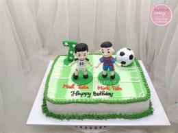 ảnh chụp màn hình bánh sinh nhật bóng đá