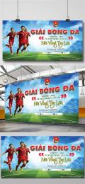 ảnh chụp màn hình banner giải bóng đá