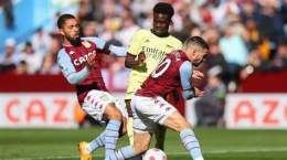 ảnh chụp màn hình bóng đá aston villa arsenal