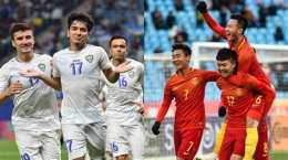 ảnh chụp màn hình kết quả bóng đá trung quốc với uzbekistan