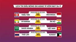 ảnh chụp màn hình lịch bóng đá asiad hôm nay