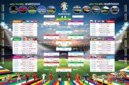 ảnh chụp màn hình lịch bóng đá euro 2026