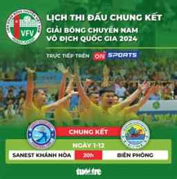 ảnh chụp màn hình lịch thi đấu chung kết bóng đá