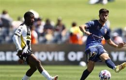 ảnh chụp màn hình newcastle jets gặp câu lạc bộ bóng đá macarthur