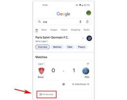 ảnh chụp màn hình tỷ số bóng đá psg