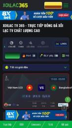 ảnh chụp màn hình xôi lạc bóng đá 365