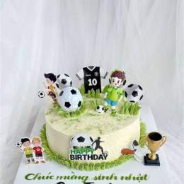 bánh sinh nhật chủ đề bóng đá