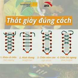 cách buộc dây giày đá bóng
