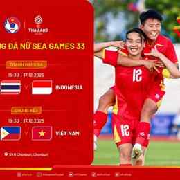 chung kết bóng đá sea games 33 nữ