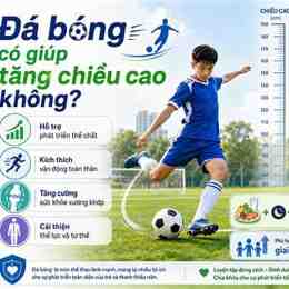 đá bóng có tăng chiều cao không