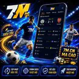 giao diện app 7m.cn livescore 2 in 1 bóng đá