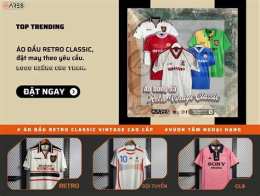 giao diện app áo retro bóng đá
