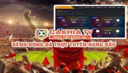 giao diện app bóng đá cakhia