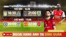 giao diện app bong da hang anh