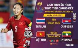 giao diện app bóng đá nữ sea games