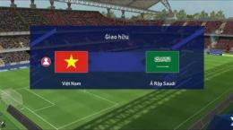 giao diện app bóng đá việt nam gặp ả rập xê út