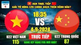 giao diện app bóng đá việt nam và trung quốc hôm nay