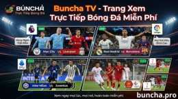 giao diện app buncha bóng đá