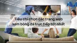 giao diện app các trang xem bóng đá