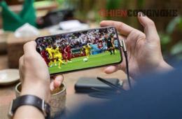 giao diện app cách xem bóng đá trên điện thoại