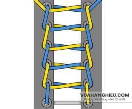 giao diện app cách xỏ dây giày đá bóng 12 lỗ