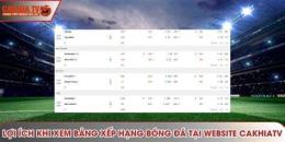 giao diện app cakhiatv bóng đá