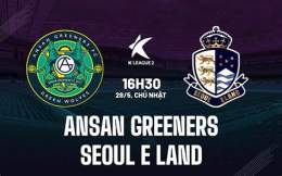 giao diện app câu lạc bộ bóng đá ansan greeners