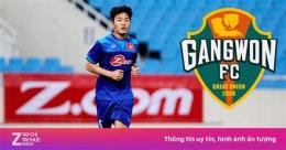 giao diện app câu lạc bố bóng đá gangwon