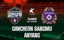 giao diện app câu lạc bộ bóng đá gimcheon sangmu