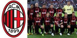giao diện app câu lạc bộ bóng đá milan