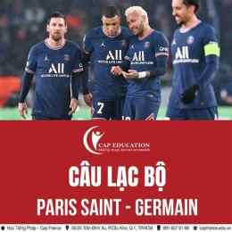 giao diện app câu lạc bộ bóng đá paris saint-germain