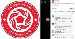 giao diện app câu lạc bộ bóng đá thể công – viettel