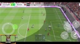 giao diện app game bóng đá fifa
