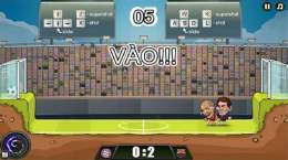 giao diện app game đá bóng 2 người