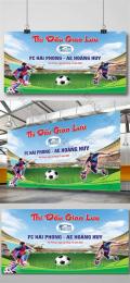 giao diện app hình ảnh thể thao bóng đá