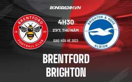giao diện app kết quả bóng đá brentford