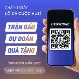 giao diện app kết quả bóng đá foxscore