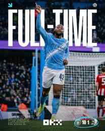 giao diện app kết quả bóng đá man city