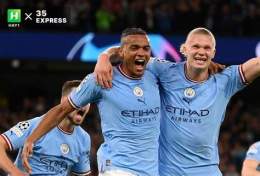 giao diện app kết quả bóng đá manchester city