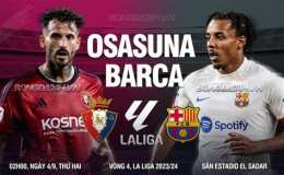 giao diện app kết quả bóng đá osasuna