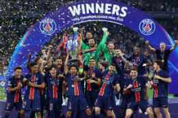 giao diện app kết quả bóng đá paris saint germain