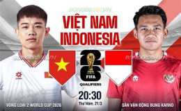giao diện app kết quả bóng đá việt nam-indonesia