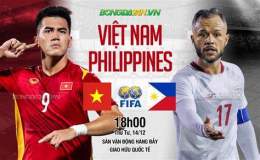 giao diện app kết quả bóng đá việt nam philippines hôm nay