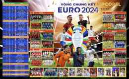 giao diện app lịch bóng đá euro 2026