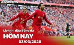 giao diện app lịch thi đấu bóng đá liverpool