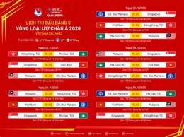 giao diện app lịch thi đấu bóng đá việt nam u17