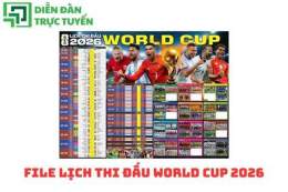 giao diện app lịch thi đấu bóng đá world 2026