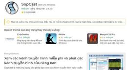 giao diện app link sopcast bong da